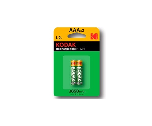 Kodak NIMH LR3 AAA pilas recargables ni-mh 650mah blÍster 2u 30955042