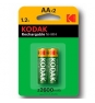 Kodak NIMH LR6 AA pilas recargables ni-mh 2600mah blÍ­ster 2u 30955080