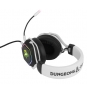 Konix 82381120335 auricular y casco Auriculares Alámbrico Diadema Juego USB tipo A Negro, Blanco