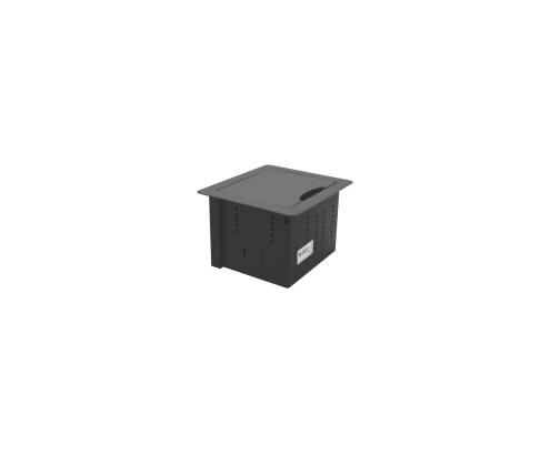 Kramer Electronics TBUS-1N(B) Escritorio Caja de cables Negro 1 pieza(s)