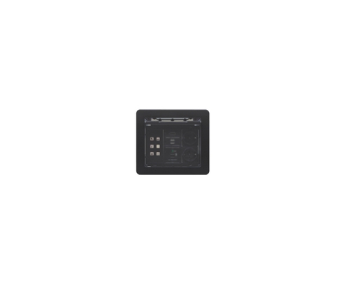 Kramer Electronics TBUS-1N(B) Escritorio Caja de cables Negro 1 pieza(s)
