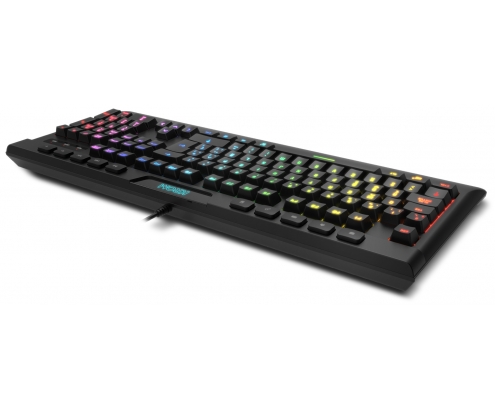 Krom Kalyos teclado y ratón USB retroiluminado led RGB Negro NXKROMKLYSSP