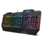 Krom Krusher teclado semimecanico y raton RGB gaming USB óptico negro NXKROMKRSHRSP