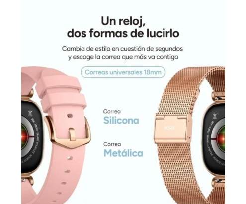 Ksix Smartwatch Iria, Pantalla AMOLED 1.7