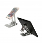 KSIX Soporte Sobremesa Swivel Giratorio Aluminio para SmartPhones Tablet Smartwatch