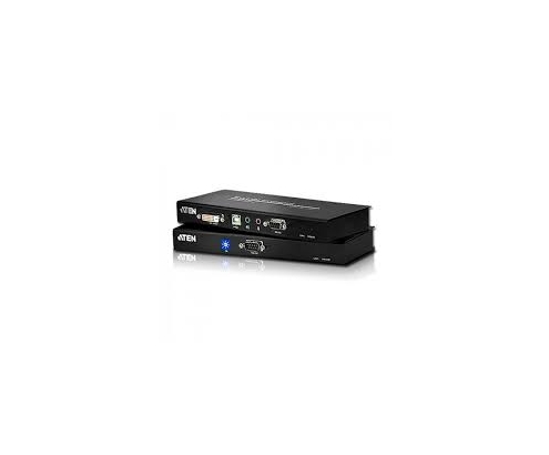 KVM ATEN SWITCH EXTENDER DATA DVI USB NEGRO CE600-AT-G