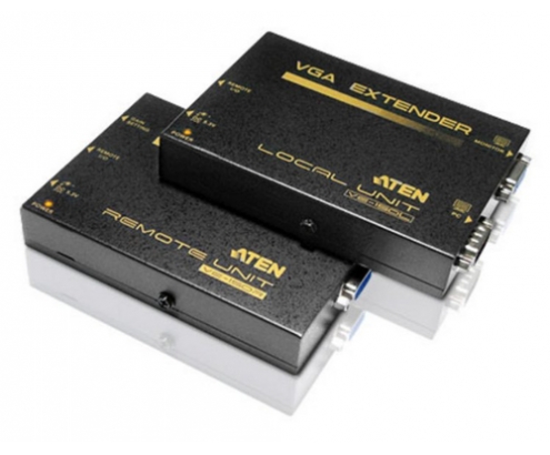 KVM ATEN SWITCH VGA EXTENDER VGA OVER CAT5E 6 VIDEO 150METER VE150A-AT-G