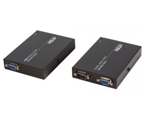KVM ATEN SWITCH VGA EXTENDER VGA OVER CAT5E 6 VIDEO 150METER VE150A-AT-G