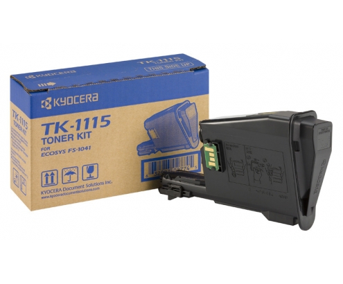 Kyocera tk-1115 toner 1 pieza Original Negro