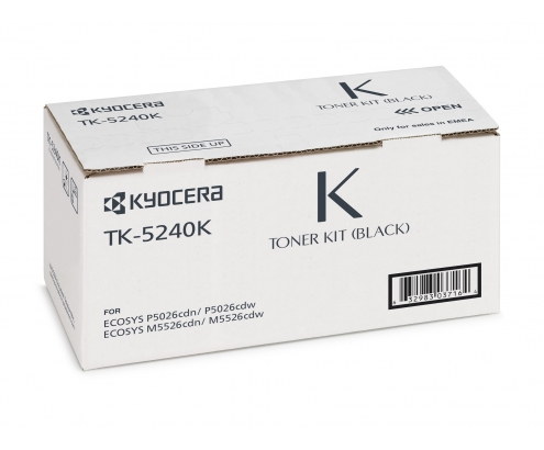 Kyocera tk-5240k toner 1 pieza Original Negro