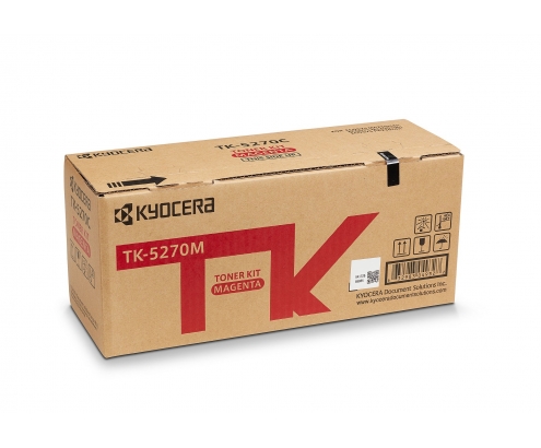Kyocera tk-5270m toner 1 pieza Original Magenta