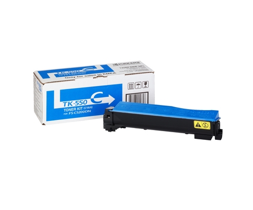 Kyocera tk-550c toner 1 pieza Original Cian