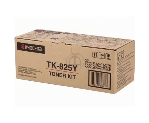 Kyocera tk-825y toner 1 pieza Original Amarillo