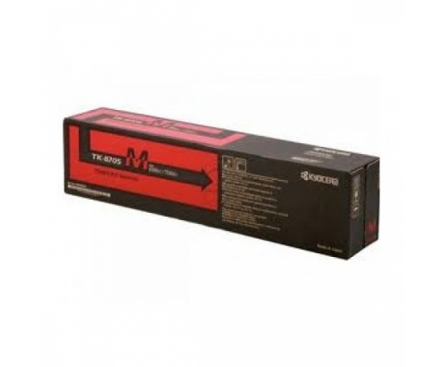 Kyocera tk-8705m toner 1 pieza Original Magenta