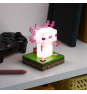 Lámpara Icons Minecraft Ajolote 12 cm con Luz Decorativa