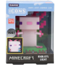 Lámpara Icons Minecraft Ajolote 12 cm con Luz Decorativa