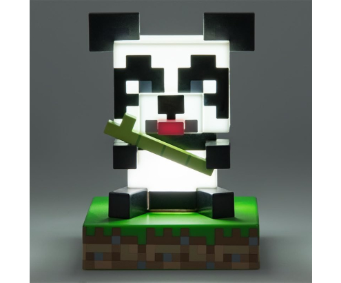 Lámpara Icons Minecraft Panda 10 cm con Luz Decorativa