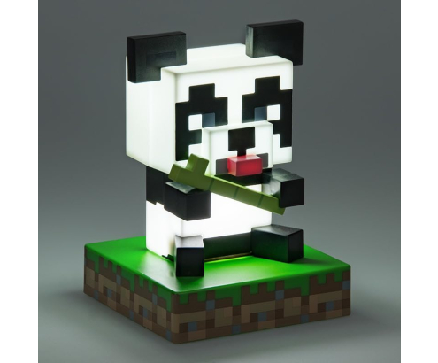 Lámpara Icons Minecraft Panda 10 cm con Luz Decorativa