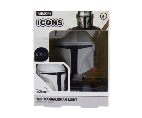 Lámpara Icons Star Wars The Mandalorian 12 cm con Luz Decorativa