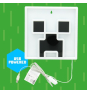 Lámpara LED Neón Minecraft Creeper para Pared 25 cm USB