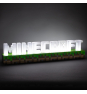 Lámpara Logo Minecraft Paladone con Luz Decorativa para Escritorio o Gaming