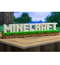 Lámpara Logo Minecraft Paladone con Luz Decorativa para Escritorio o Gaming