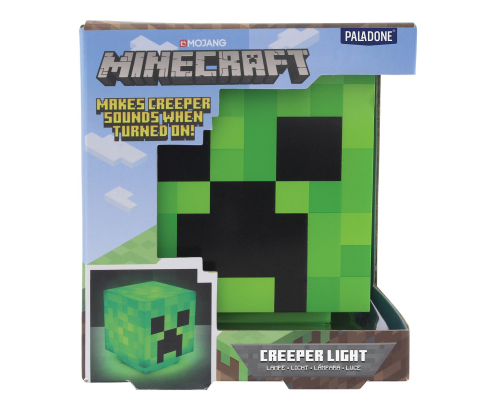 Lámpara Minecraft Creeper Light con Sonidos Oficiales