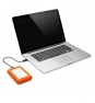 LaCie Rugged Mini Disco duro externo HDD 2000 GB USB 3.2 Gen1 (3.1 Gen 2) Micro-USB B Naranja, Plata
