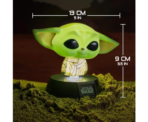 Lampara Icons Grogu The Child The Mandalorian 10 cm