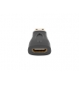 Lanberg AD-0037-BK cambiador de género para cable HDMI HDMI Mini-C Negro