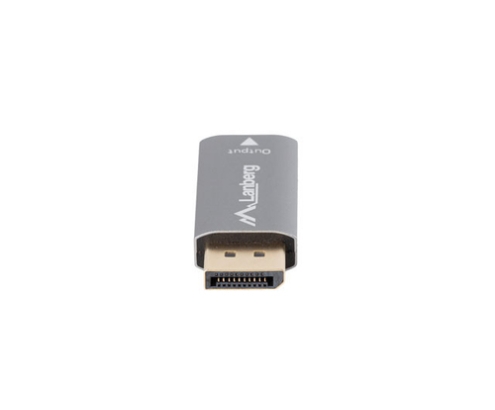 Lanberg AD-DP-HD-03 adaptador de cable de vídeo 0 m DisplayPort HDMI Plata