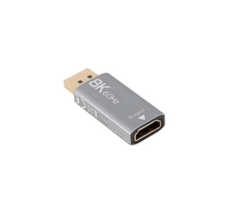 Lanberg AD-DP-HD-03 adaptador de cable de vídeo 0 m DisplayPort HDMI Plata