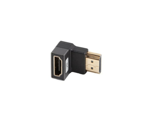 Lanberg AD-HDMI-07 adaptador de cable de vídeo HDMI tipo A (Estándar) Negro, Plata