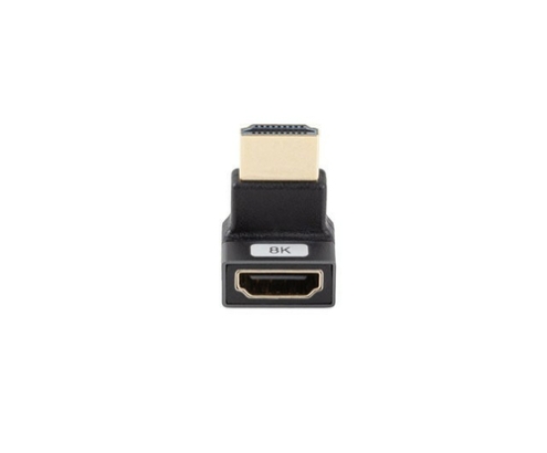 Lanberg AD-HDMI-08 adaptador de cable de vídeo HDMI tipo A (Estándar) Negro, Plata