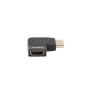 Lanberg AD-HDMI-10 adaptador de cable de vídeo HDMI tipo A (Estándar) Negro, Plata