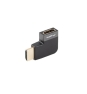 Lanberg AD-HDMI-10 adaptador de cable de vídeo HDMI tipo A (Estándar) Negro, Plata