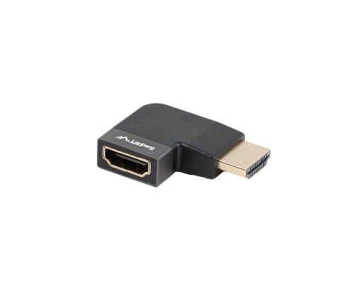 Lanberg AD-HDMI-10 adaptador de cable de vídeo HDMI tipo A (Estándar) Negro, Plata