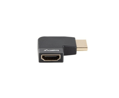 Lanberg AD-HDMI-10 adaptador de cable de vídeo HDMI tipo A (Estándar) Negro, Plata