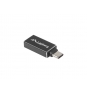 Lanberg AD-UC-UA-02 cambiador de género para cable USB 3.0 Type C USB 3.0 Type A Negro