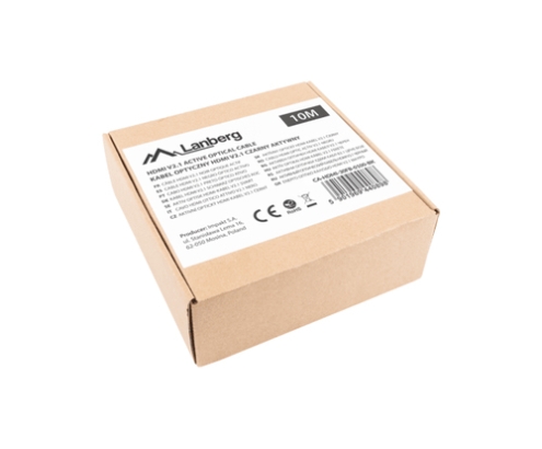 Lanberg CA-HDMI-30FB-0100-BK cable HDMI 10 m HDMI tipo A (Estándar) Negro