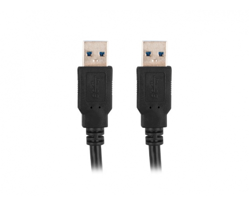 Lanberg CA-USBA-30CU-0018-BK cable USB 1,8 m USB 3.2 Gen 1 (3.1 Gen 1) Negro