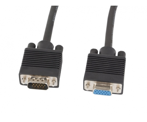 Lanberg CA-VGAC-10CC-0050-B+ cable VGA 5 m VGA (D-Sub) Negro