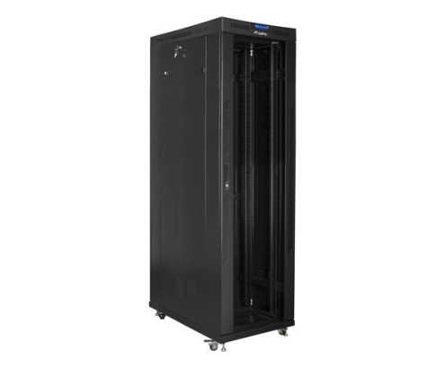 Lanberg FF01-6242-12BL armario rack 42U Rack o bastidor independiente Negro