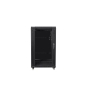 Lanberg FF01-6622-12B armario rack 22U Rack o bastidor independiente Negro