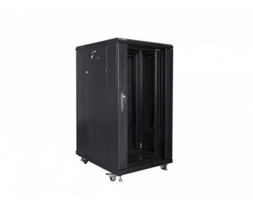 Lanberg FF01-6822-12B armario rack 22U Rack o bastidor independiente Negro