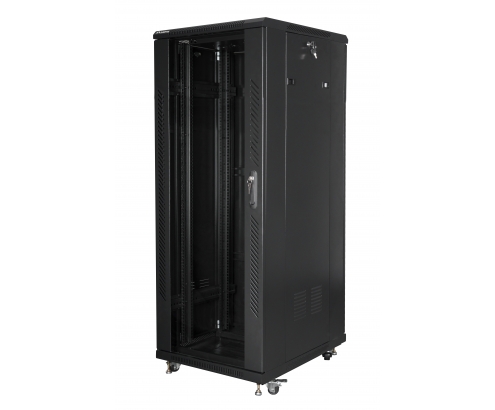 Lanberg FF01-6832-12B armario rack 32U Rack o bastidor independiente Negro