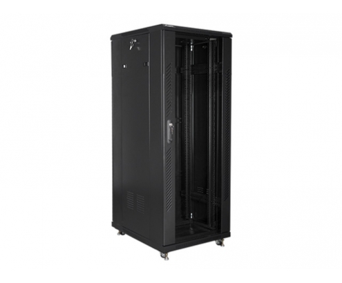 Lanberg FF01-6832-12B armario rack 32U Rack o bastidor independiente Negro