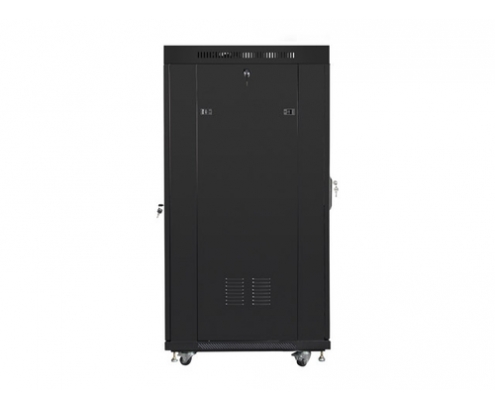 Lanberg FF01-8822-12BL armario rack 22U Rack o bastidor independiente Negro