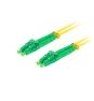 Lanberg FO-LALA-SD11-0020-YE cable de fibra optica 2 m LC/APC G.657.A1 Amarillo
