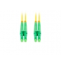 Lanberg FO-LALA-SD11-0020-YE cable de fibra optica 2 m LC/APC G.657.A1 Amarillo